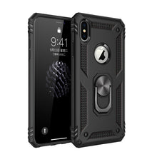 Load image into Gallery viewer, Shockproof Armor Kickstand Phone Case For iPhone 11 Pro XR XS Max X 6 6S 7 8 Plus Finger Magnetic Ring Holder Anti-Fall Cover