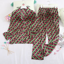 Load image into Gallery viewer, Long-sleeved Silk Pajamas