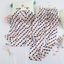 Load image into Gallery viewer, Long-sleeved Silk Pajamas