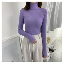 Load image into Gallery viewer, Women Sweaters 2020 Autumn Winter Tops Korean Slim Women Pullover Knitted Sweater Jumper Soft Warm Pull Femme