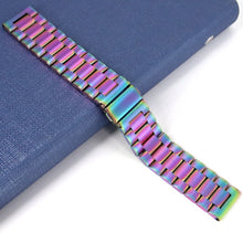 Load image into Gallery viewer, 18mm 22mm 20mm 24mm Watch Band Strap For Samsung Galaxy 3 Watch 42 46mm GEAR S3 Active2 Classic quick release Stainless Steel