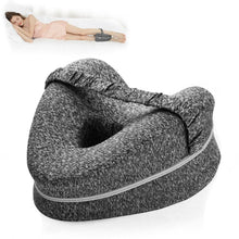 Load image into Gallery viewer, Orthopedic Pillow for Sleeping Memory Foam Leg Positioner Pillows Knee Support Cushion between the Legs for Hip Pain Sciatica