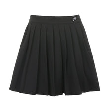 Load image into Gallery viewer, Waatfaak White Pleated Skirt Short Woman Elastic Waist Mini Skirts Sexy Mircro Summer Embroidery Mini Tennis Skirt New Preppy