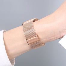 Load image into Gallery viewer, For Apple Watch Series 6 Band SE 44mm 40mm iWatch 5 4 Milanese Strap For Applewatch 42mm 38mm iWatch 3 Stainless Steel Bracelet