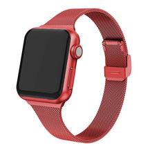 Load image into Gallery viewer, strap For Apple Watch band 44mm 40mm Stainless steel metal bracelet correa for Apple watch 6 5 4 3 SE for iWatch band 42mm 38mm