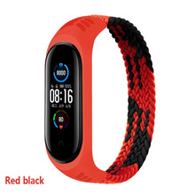 Load image into Gallery viewer, Bracelet for Mi band 5 Strap Nylon Braided Solo Loop pulseira bracelet Miband4 Miband5 Wristband for xiaomi Mi band 4 3 6 strap