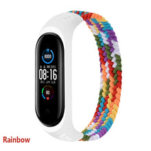 Load image into Gallery viewer, Bracelet for Mi band 5 Strap Nylon Braided Solo Loop pulseira bracelet Miband4 Miband5 Wristband for xiaomi Mi band 4 3 6 strap
