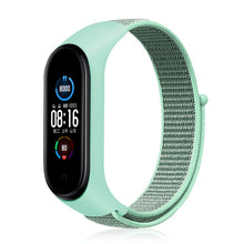 Load image into Gallery viewer, Nylon Strap for Xiaomi Mi band 6 4 3 5 Bracelet Wristband Sports Breathable Bracelet For Miband 6 5 4 3 Replacement Strap