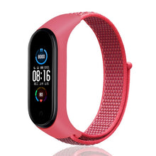 Load image into Gallery viewer, Nylon Strap for Xiaomi Mi band 6 4 3 5 Bracelet Wristband Sports Breathable Bracelet For Miband 6 5 4 3 Replacement Strap