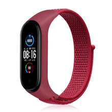Load image into Gallery viewer, Nylon Strap for Xiaomi Mi band 6 4 3 5 Bracelet Wristband Sports Breathable Bracelet For Miband 6 5 4 3 Replacement Strap