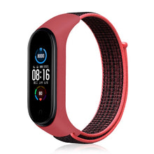 Load image into Gallery viewer, Nylon Strap for Xiaomi Mi band 6 4 3 5 Bracelet Wristband Sports Breathable Bracelet For Miband 6 5 4 3 Replacement Strap