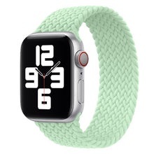 Load image into Gallery viewer, Braided Solo Loop For Apple Watch band 44mm 40mm 42mm 38mm Fabric Nylon Elastic Belt Bracelet iWatch 3 4 5 SE 6 Strap