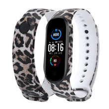 Load image into Gallery viewer, Strap For Xiaomi Mi Band 4 3 5 6 watch band Creative graffiti style Silicone bracelet replacement For XiaoMi band 4 5 Wristband