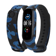 Load image into Gallery viewer, Strap For Xiaomi Mi Band 4 3 5 6 watch band Creative graffiti style Silicone bracelet replacement For XiaoMi band 4 5 Wristband