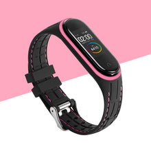 Load image into Gallery viewer, Silicone Smart watchband For Xiaomi Mi band 6 5 4 3 Sport belt For mi band 3/4/5 replacement bracelet for Amazfit band 5 strap