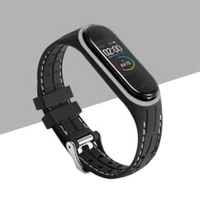 Load image into Gallery viewer, Silicone Smart watchband For Xiaomi Mi band 6 5 4 3 Sport belt For mi band 3/4/5 replacement bracelet for Amazfit band 5 strap