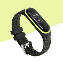 Load image into Gallery viewer, Silicone Smart watchband For Xiaomi Mi band 6 5 4 3 Sport belt For mi band 3/4/5 replacement bracelet for Amazfit band 5 strap
