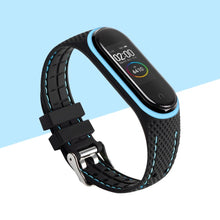 Load image into Gallery viewer, Silicone Smart watchband For Xiaomi Mi band 6 5 4 3 Sport belt For mi band 3/4/5 replacement bracelet for Amazfit band 5 strap