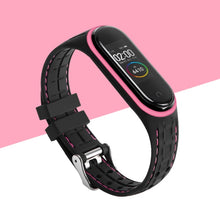 Load image into Gallery viewer, Silicone Smart watchband For Xiaomi Mi band 6 5 4 3 Sport belt For mi band 3/4/5 replacement bracelet for Amazfit band 5 strap