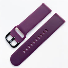 Load image into Gallery viewer, 20mm 22mm Silicone Band for Samsung Galaxy Watch 3 42mm 46mm Active 2 Gear S2 S3 Strap Bracelet for Huawei Huami Amazfit Bip/GTS