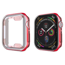 Load image into Gallery viewer, Screen Protector For Apple Watch 6 case 44MM 40MM Full TPU bumper Iwatch Cover 42mm 38MM accessories for iwatch series 5 4 3 2 1
