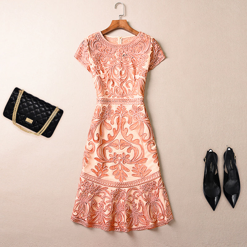 AELESEEN 4XL  Primavera Verano Vintage dress