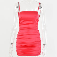 Load image into Gallery viewer, Articat Spaghetti Correa Mini Vestido dress
