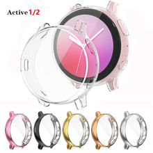 โหลดภาพลงในคลังภาพผู้ชม Case For Samsung galaxy watch active 2 active 1 cover bumper Accessories Protector Full coverage silicone Screen Protection
