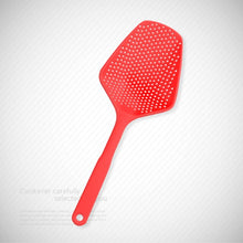 Load image into Gallery viewer, Scoop Colander Strainer Spoon Kitchen Food Drain Shovel Strainers Slotted Skimmer Sifter Sieve with Handle for Cooking Baking
