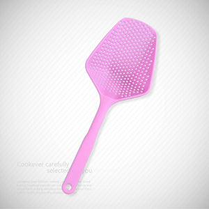 Scoop Colander Strainer Spoon Kitchen Food Drain Shovel Strainers Slotted Skimmer Sifter Sieve with Handle for Cooking Baking