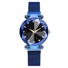 Load image into Gallery viewer, Ladies Magnetic Starry Sky Clock Luxury Women Watches Fashion Diamond Female Quartz Wristwatches Relogio Feminino Zegarek Damski
