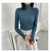 Load image into Gallery viewer, Women Sweaters 2020 Autumn Winter Tops Korean Slim Women Pullover Knitted Sweater Jumper Soft Warm Pull Femme
