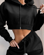 โหลดภาพลงในคลังภาพผู้ชม hirigin 2020 Winter Fashion Outfits for Women Tracksuit Hoodies Sweatshirt and Sweatpants Casual Sports 2 Piece Set Sweatsuits
