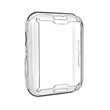 Load image into Gallery viewer, Transparent Cover for Apple Watch Series 6 3 2 1 38MM 42MM 360 Full Soft Clear TPU Screen Protector Case iWatch 4 5 44MM 40MM
