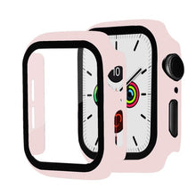 Load image into Gallery viewer, Cover for apple watch case 44mm 40mm 38mm 42mm iwatch case screen protector bumper Tempered Glass apple watch series 6 se 5 4 3
