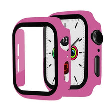 Load image into Gallery viewer, Cover for apple watch case 44mm 40mm 38mm 42mm iwatch case screen protector bumper Tempered Glass apple watch series 6 se 5 4 3
