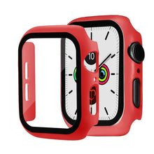 Load image into Gallery viewer, Cover for apple watch case 44mm 40mm 38mm 42mm iwatch case screen protector bumper Tempered Glass apple watch series 6 se 5 4 3
