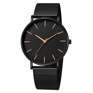 Women Watch Rose Gold Montre Femme 2021 Women's Mesh Belt ultra-thin Fashion relojes para mujer Luxury Wrist Watches reloj mujer