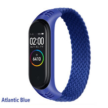 Load image into Gallery viewer, Bracelet for Mi band 5 Strap Nylon Braided Solo Loop pulseira bracelet Miband4 Miband5 Wristband for xiaomi Mi band 4 3 6 strap
