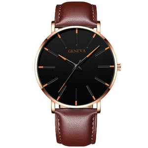 2021 Minimalist Men's Fashion Ultra Thin Watches Simple Men Business Stainless Steel Mesh Belt Quartz Watch relogio masculino