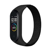 Load image into Gallery viewer, Bracelet for mi band 5 6 Strap Nylon Sport loop watch Belt pulsera correa Miband strap Wristband for xiaomi Mi band 4 3 Bracelet
