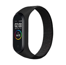 Load image into Gallery viewer, Bracelet for mi band 5 6 Strap Nylon Sport loop watch Belt pulsera correa Miband strap Wristband for xiaomi Mi band 4 3 Bracelet
