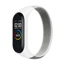 Load image into Gallery viewer, Bracelet for mi band 5 6 Strap Nylon Sport loop watch Belt pulsera correa Miband strap Wristband for xiaomi Mi band 4 3 Bracelet
