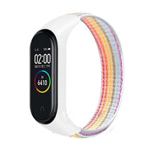 Load image into Gallery viewer, Bracelet for mi band 5 6 Strap Nylon Sport loop watch Belt pulsera correa Miband strap Wristband for xiaomi Mi band 4 3 Bracelet
