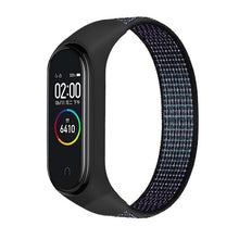 Load image into Gallery viewer, Bracelet for mi band 5 6 Strap Nylon Sport loop watch Belt pulsera correa Miband strap Wristband for xiaomi Mi band 4 3 Bracelet
