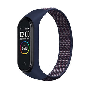 Bracelet for mi band 5 6 Strap Nylon Sport loop watch Belt pulsera correa Miband strap Wristband for xiaomi Mi band 4 3 Bracelet