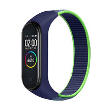 Load image into Gallery viewer, Bracelet for mi band 5 6 Strap Nylon Sport loop watch Belt pulsera correa Miband strap Wristband for xiaomi Mi band 4 3 Bracelet
