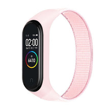 Load image into Gallery viewer, Bracelet for mi band 5 6 Strap Nylon Sport loop watch Belt pulsera correa Miband strap Wristband for xiaomi Mi band 4 3 Bracelet
