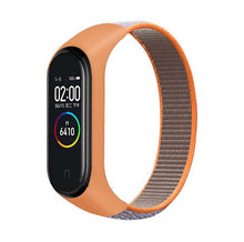 Load image into Gallery viewer, Bracelet for mi band 5 6 Strap Nylon Sport loop watch Belt pulsera correa Miband strap Wristband for xiaomi Mi band 4 3 Bracelet
