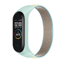 Load image into Gallery viewer, Bracelet for mi band 5 6 Strap Nylon Sport loop watch Belt pulsera correa Miband strap Wristband for xiaomi Mi band 4 3 Bracelet
